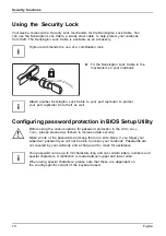 Preview for 72 page of Fujitsu lifebook t726 Operating Manual