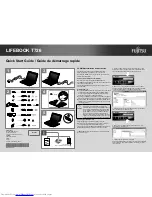 Fujitsu lifebook t726 Quick Start Manual preview