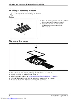 Preview for 102 page of Fujitsu Lifebook T731 Operating Manual