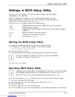 Preview for 107 page of Fujitsu Lifebook T731 Operating Manual