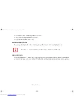 Preview for 16 page of Fujitsu Lifebook T731 User Manual