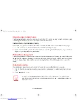 Preview for 80 page of Fujitsu Lifebook T731 User Manual