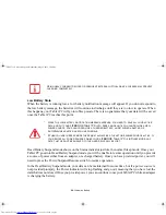 Preview for 85 page of Fujitsu Lifebook T731 User Manual