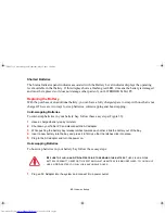 Preview for 86 page of Fujitsu Lifebook T731 User Manual