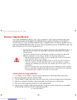 Preview for 92 page of Fujitsu Lifebook T731 User Manual