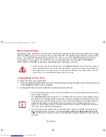 Preview for 96 page of Fujitsu Lifebook T731 User Manual