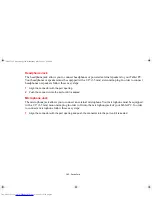 Preview for 104 page of Fujitsu Lifebook T731 User Manual