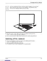 Preview for 31 page of Fujitsu LIFEBOOK T904 Ultrabook Operating Manual