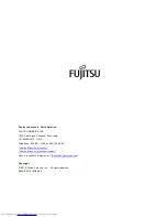 Preview for 2 page of Fujitsu LIFEBOOK U745 Operating Manual