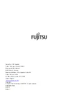 Preview for 4 page of Fujitsu LifeBook U9312 Operating Manual