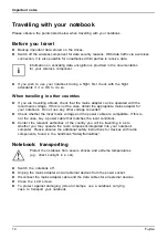 Preview for 18 page of Fujitsu LifeBook U9312 Operating Manual