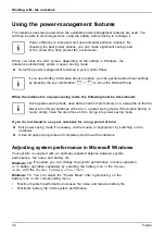 Preview for 38 page of Fujitsu LifeBook U9312 Operating Manual