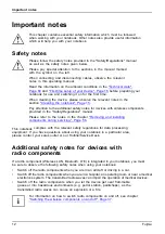 Preview for 16 page of Fujitsu LIFEBOOK U938 Operating Manual