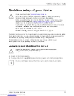 Preview for 19 page of Fujitsu LIFEBOOK UH552 Operating Manual