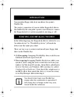 Preview for 2 page of Fujitsu Modular Floppy Disk Drive Installation And User Manual