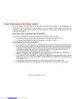 Preview for 164 page of Fujitsu N7010 - LifeBook - Core 2 Duo 2.26 GHz (French) Manual D'Utilisation