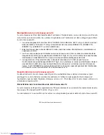 Preview for 167 page of Fujitsu N7010 - LifeBook - Core 2 Duo 2.26 GHz (French) Manual D'Utilisation