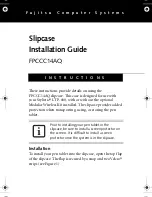 Preview for 1 page of Fujitsu P-600 - Stylistic LT Installation Manual