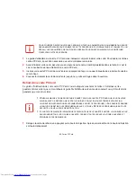 Preview for 91 page of Fujitsu P1630 - LifeBook Tablet PC (French) Mode D'Emploi