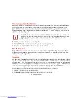 Preview for 97 page of Fujitsu P1630 - LifeBook Tablet PC (French) Mode D'Emploi