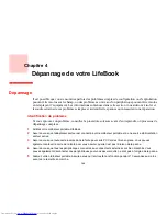 Preview for 100 page of Fujitsu P1630 - LifeBook Tablet PC (French) Mode D'Emploi