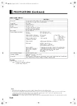 Preview for 46 page of Fujitsu P42XTA51US User Manual