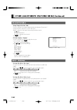 Preview for 20 page of Fujitsu Plasmavisioin User Manual