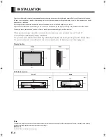 Preview for 4 page of Fujitsu Plasmavision P-TU4240G User Manual