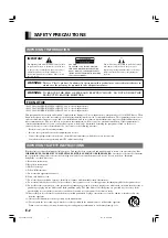 Preview for 2 page of Fujitsu Plasmavision P42HCA10 User Manual