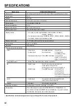 Preview for 42 page of Fujitsu Plasmavision PDS4207 User Manual