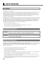 Preview for 4 page of Fujitsu Plasmavision PDS4213W-H User Manual