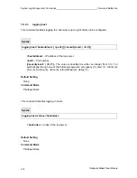 Preview for 213 page of Fujitsu PRIMERGY BX600 User Interface Description