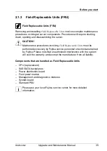 Preview for 35 page of Fujitsu PRIMERGY RX2540 M2 Upgrade And Maintenance Manual