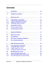 Preview for 7 page of Fujitsu PRIMERGY RX2540 M4 Upgrade And Maintenance Manual