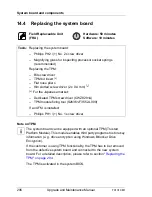 Preview for 206 page of Fujitsu PRIMERGY TX1310 M1 Upgrade And Maintenance Manual