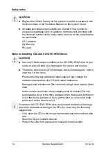 Preview for 14 page of Fujitsu PRIMERGY TX150 S5 Service Supplement Manual