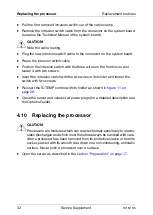 Preview for 32 page of Fujitsu PRIMERGY TX150 S5 Service Supplement Manual