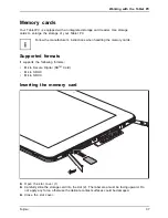 Preview for 39 page of Fujitsu STYLISTIC Q584 Operating Manual