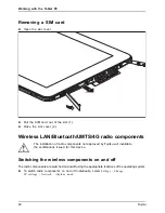 Preview for 42 page of Fujitsu STYLISTIC Q584 Operating Manual