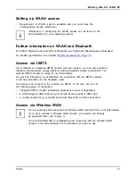 Preview for 43 page of Fujitsu STYLISTIC Q584 Operating Manual