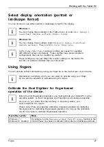 Preview for 29 page of Fujitsu STYLISTIC Q665 Operating Manual