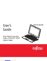 Preview for 2 page of Fujitsu Stylistic Q702 User Manual