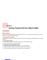 Preview for 37 page of Fujitsu Stylistic Q702 User Manual