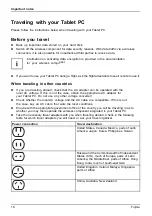 Preview for 18 page of Fujitsu STYLISTIC Q738 Operating Manual