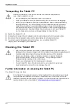 Preview for 18 page of Fujitsu stylistic R726 Operating Manual