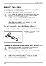 Preview for 59 page of Fujitsu stylistic R726 Operating Manual