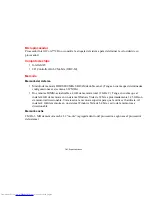 Preview for 126 page of Fujitsu V1040 - LifeBook - Core 2 Duo 2.4 GHz (Spanish) Guía Del Usuario