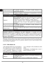 Preview for 18 page of Fulgor Milano 45 COMBISET BLAST CHILLER Instructions For Installation And Use Manual