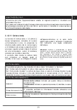 Preview for 23 page of Fulgor Milano 45 COMBISET BLAST CHILLER Instructions For Installation And Use Manual