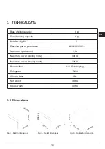 Preview for 57 page of Fulgor Milano 45 COMBISET BLAST CHILLER Instructions For Installation And Use Manual